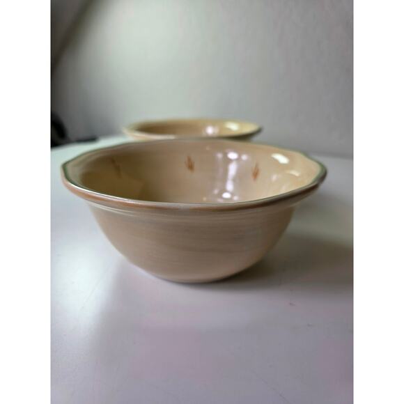 GIBSON DESIGNS Yellow Green Farm Royal Rooster Cottage Deep Soup Bowl - Picture 3 of 6